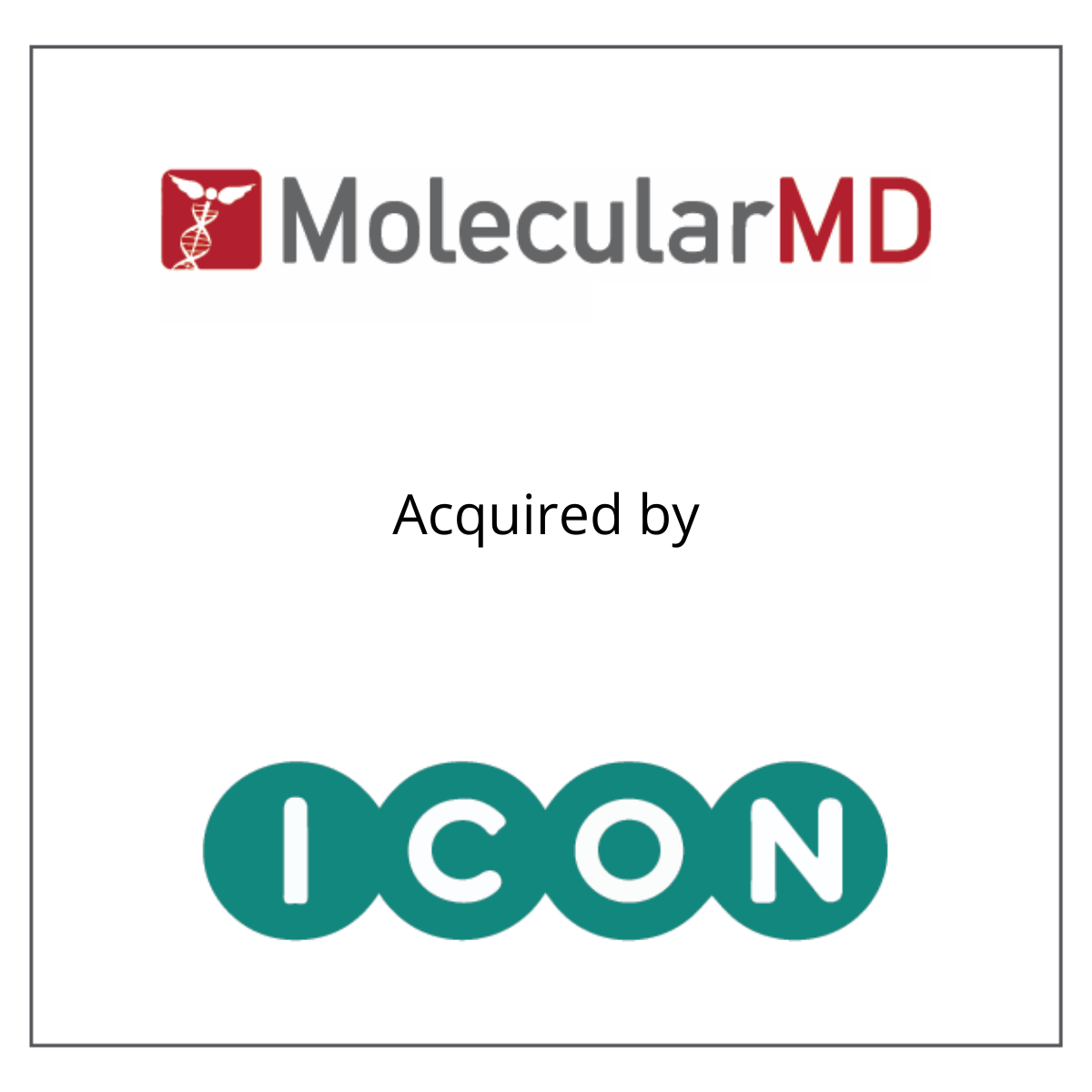 MolecularMD has been acquired by ICON Plc.