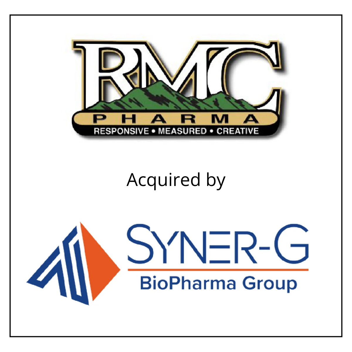 RMC Pharmaceutical Solutions Acquired by Syner-G Biopharma Group, a Portfolio Company of Riverside Partners, to Expand Regulatory Compliance Solutions