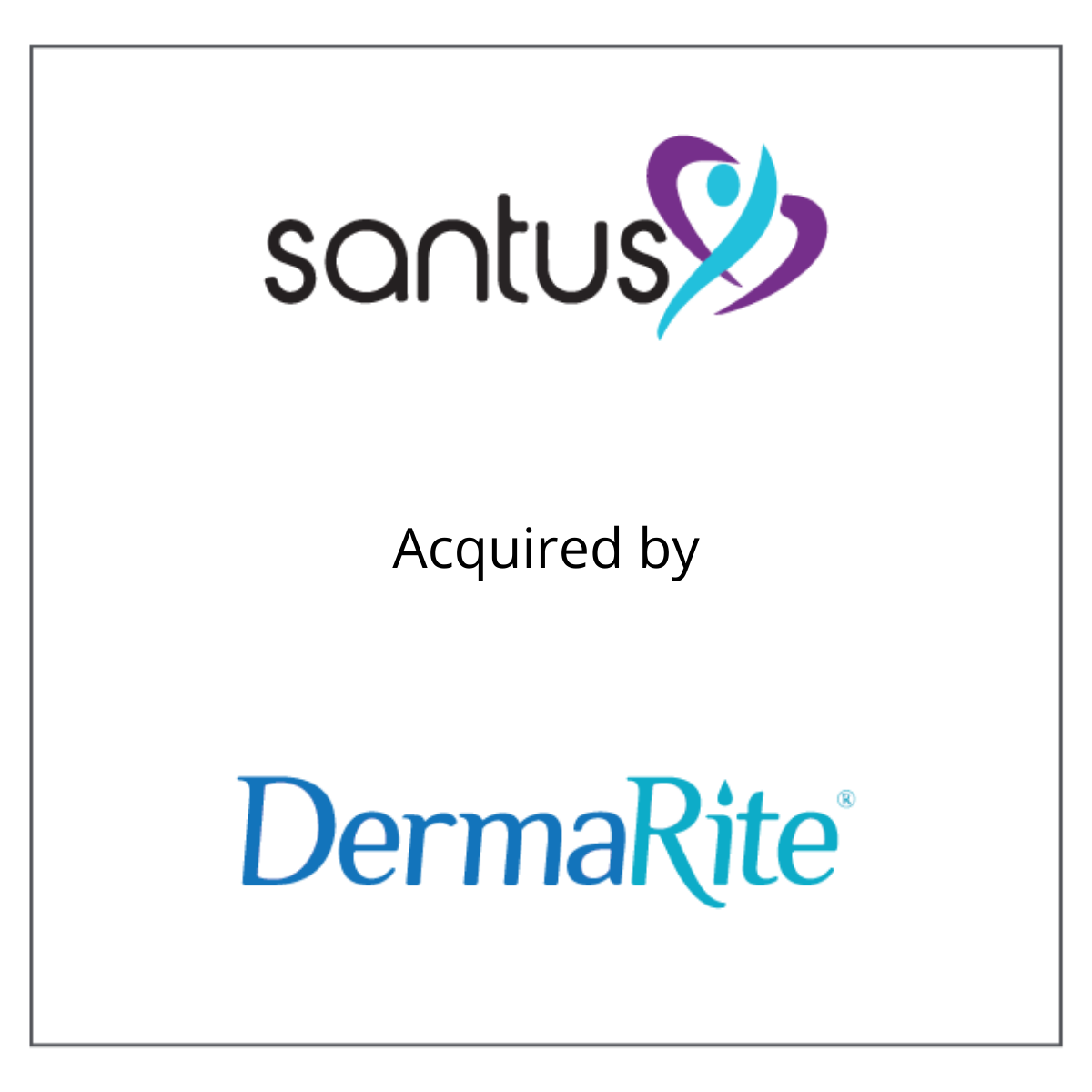 Santus Laboratories (owned by HealthEdge Partners) was purchased by DermaRite (owned by Tailwind Capital Group) August 2018