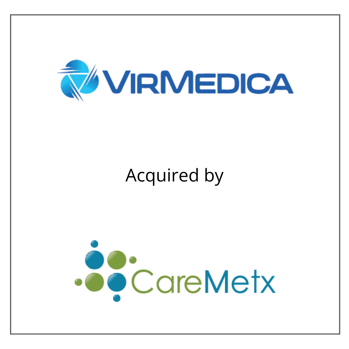 CareMetx (owned by The Vistria Group) acquired VirMedica (owned by Petra Capital Partners) September 2018