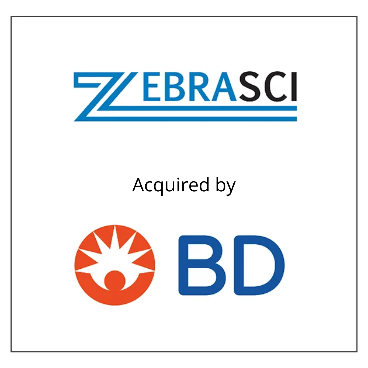 ZebraSci Acquired by BD to Enhance Combination Product Testing Capabilities