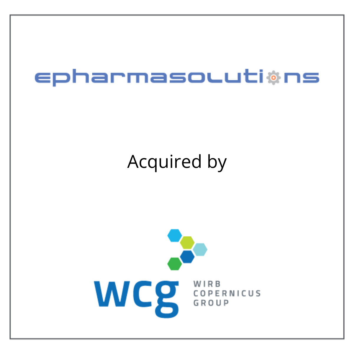 ePharmaSolutions Received a Strategic Investment from Arsenal Capital Partners and WIRB-Copernicus Group September 24, 2014