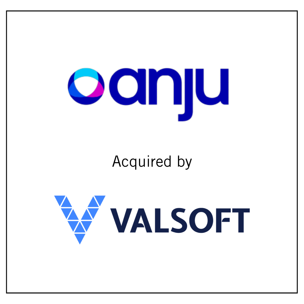 Anju Software Acquired by Valsoft Corporation to Grow eClinical and Commercialization Capabilities